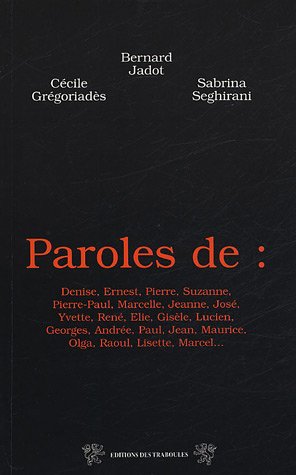 Paroles de