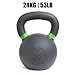 Kettlebell Kings | Powder Coat Kettlebell | Designed for Grip Strength, Durability & Lifetime Use