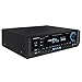 Audioronics 1500 Watt Hybrid Digital Stereo Receiver Amplifier, Dual Electronics 4″ 3-Way Indoor Outdoor Speakers – Black, Dual Channel VHF Wireless Microphone System, 16 Gauge 50 Foot Speaker Wirethumb 1