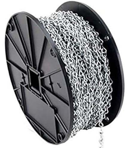 Amazon.com: Size 8 Single Jack Chain BZ (Bright Zinc) 100' Ft