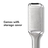 OXO Steel Grater Stainless Steel with Handle and Cover view 6
