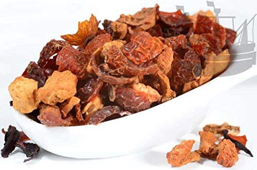 Bremer Gewürzhandel Apfel Zitronentee, lose, leckerer Früchtetee, besonderer Tee ideal zum entspannen, 100g