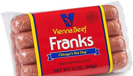 Vienna Beef Franks 12 Oz (4 Pack)