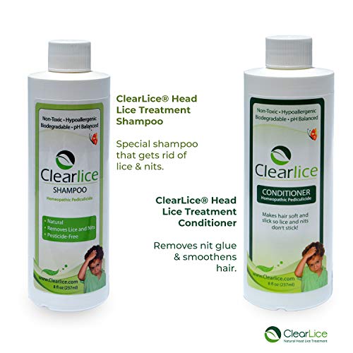 ClearLice® Lice Treatment Shampoo and Conditioner