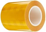 3M 3431 Yellow Micro Prismatic Sheeting Reflective Tape, 3" x 5 yd (1 Roll)