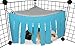 Corner Fleece Forest Hideout for Guinea Pigs, Ferrets, Chinchillas, Hedgehogs, Dwarf Rabbits and Other Small Pets - Accessories and Toys (Blue/Gray)