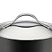 Anolon Nouvelle Hard Anodized Nonstick Saute Pan / Frying Pan / Fry Pan with helper handle - 5 Quart, Gray