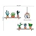 ZooartZooarts Cartoon Cactus Bird Cage wall stickers Decals Decals Kids Nursery Decor Mural