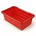 UltraSource Food Approved Bus Totes, Red