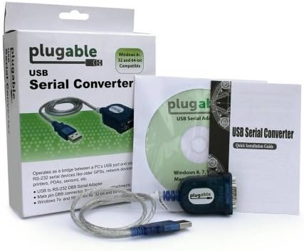 Plugable USB to RS-232 DB9 Adapter