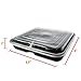 Bento Box Leak Proof Lunch Meal Prep Food Storage Containers for Kids & Adult by Bentotes | 3 Compartment BPA Free 14 Tote Pack Reusable Travel Trays Set of Portion Control Plates