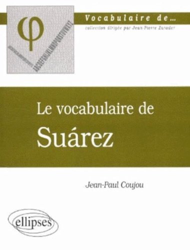 Le  vocabulaire de Suárez