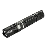 EASTSHINE Tactical Flashlight, T25 CREE XP-L HI V3 LED 1000 Lumens Compact Handheld 350Yards Searchlight EDC Outdoor Portable Light