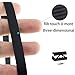 VATIN Black Grosgrain Ribbon, 3/8