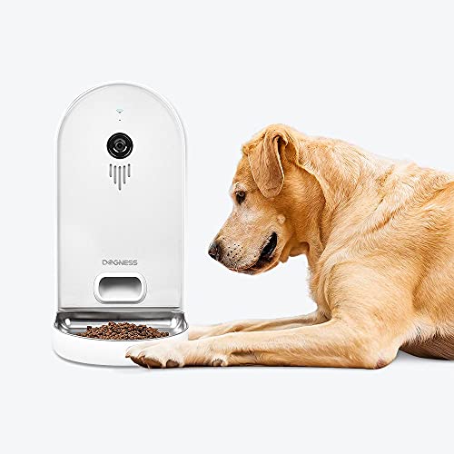 DOGNESS Automatic WiFi Dog/Cat Smart Camera Feeder 6.5Lbs Large