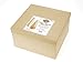 Darice 5 Piece Value Pack Paper Mache Square Box Set