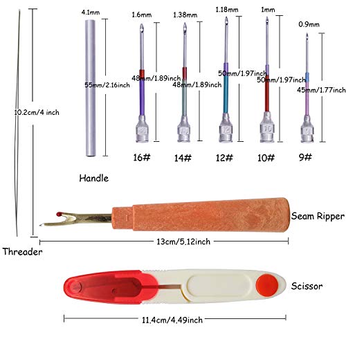1 Embroidery+Stitching+Felting+Needles+Threader