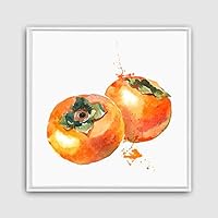 Framed Canvas Wall Art Vegetables Theme Design Canvas Prints Home Artwork Decoration for Living Room,Bedroom - 16x16 inches