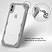 iPhone X/XS Case, Mybat Freestyle Challenger PC/TPU Rubber Case Cover for Apple iPhone X/XS, Clear/Gray