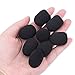 Sunmns 20 Pack Mini Size Lapel Headset Microphone Mic Windscreen Foam Cover, Black
