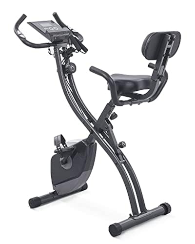 Exercise Bike 3-in-1 Folding Stationary Bike Recumbent Exercise