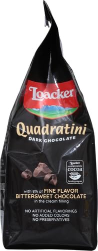 LOACKER WAFER QUDRTNI DRK CHOC 25 8.82OZ