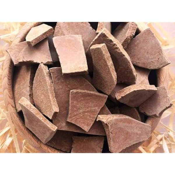 Red Edible Clay Chunks Lump Natural For Eating Food 4 Oz 110 G Amazon Ca Home Kitchen