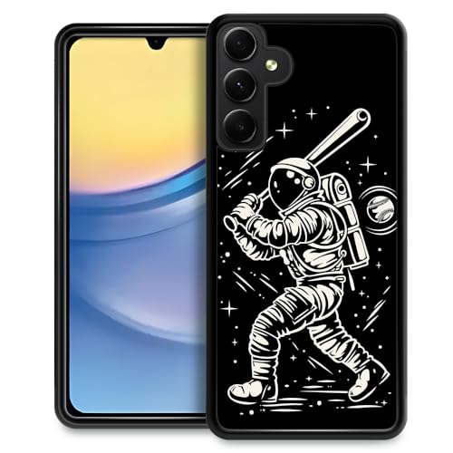 CARLOCA Compatible with Samsung Galaxy A15 5G Case,Space Baseball Black Pattern Ultra Protection Shockproof Soft Silicone TPU Non-Slip Back for Samsung Galaxy A15 5G at Amazon