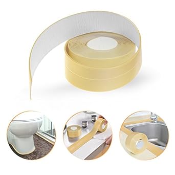 moooncity Junta tira adhesiva PE bañera y ducha grifo de ...