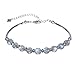 Jan&Dee Manual Original Labradorite Gray Moonstone Crystal Bracelet