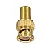 VCE (5-Pack) Gold-Plated RCA Female Jack to BNC Male Plug Adapters Coaxial Connector for CCTV Security Camera Adapter