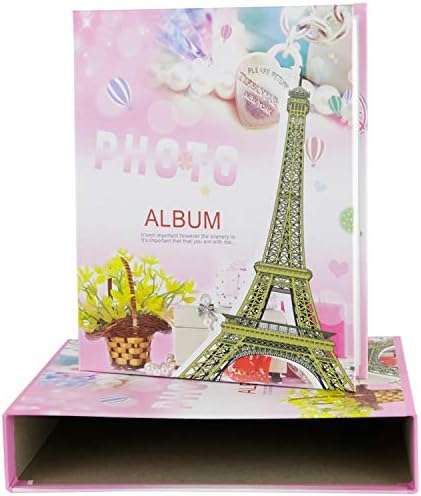 NLC Photo Album 4x7,Photo Albums 200 Pack Photo Book Gift Friends Record Moment Classical Album