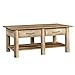 Sauder Boone Mountain Coffee Table, Craftsman Oak Finish