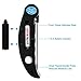 Digital Instant Read Meat Thermometer For Grill And Kitchen Food Cooking. Best Ultra Fast Digital Kitchen Probe. with Calibration & Foldable Probe for Food Baking Liquid Meat BBQ Grill Smokers