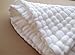 6-Pack Organics Baby Washcloths,Premium Reusable Wipes - Extra Soft For Sensitive Skin,Newborn Muslin Warm Baby Bath Towels Pure White