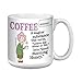 Aunty Acid Funny Extra Large Mug, 20-Ounce Jumbo Coffee Cup, Hilarious Gag Gift for Office Coworkers, Magical Substance XM27794 - Tree-Free Greetings