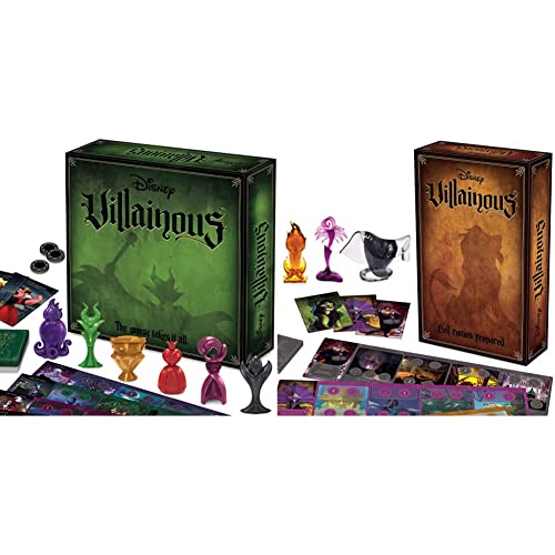Ravensburger Disney Villainous Strategy Board Game for Age 10 &amp; Up ...