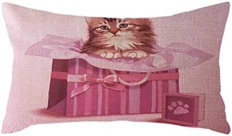 Cushion Cover,OverDose Minimalist Animals Pillow Case Linen 30x50cm Cushion Cover Home Decor