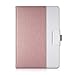 Thankscase iPad 9.7 inch 2018 2017 Case, Rotating Case Smart Cover with Stand Build-in Wallet Pocket and Hand Strap for Apple iPad 6th Gen 5th Gen. (Rose Gold) primary