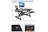 Rocelco Standing Desk Converters In Business Office Furniture - View #6