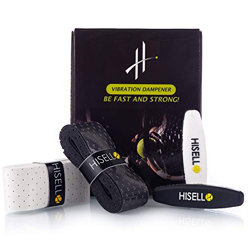 Tennis Vibration Dampeners and Overgrip Tape Dampeners for Absorbing