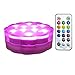 Donbala IR Remote Control Multi Color Led Puck Light Wedding Centerpiece Light Base Vase Light Led Mood Light Aqua Light Hookah Light