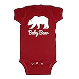 Mashed Clothing Unisex-Baby Baby Bear Bodysuit