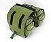 Roswheel Water-Resistant Bicycle Rear Seat Carrier Bag Double Pannier Bag Army Green 45L withthumb 3