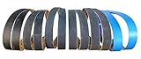 1 in. X 30 in. Premium Silicon Carbide Fine Grit Sanding Belts 220, 400, 600, 800, 1000, 2000 Grit Sharpening Belts 12 Pack Assortment