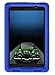 Bobj Rugged Case for ASUS MeMO Pad 7 Inch Models ME176C, ME176CX, ME176CE, K013, K013C - BobjGear Custom Fit - Patented Venting - Sound Amplification - Kid Friendly (Batfish Blue)