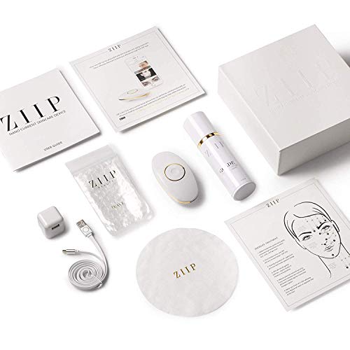 ZIIP Beauty Nanocurrent And Microcurrent At-Home Facial Device for Lifting, Sculpting, and Skin Tightening, Wrinkles, Pigment, and Acne, Patented and Portable, Kit, Conductive Gel, Charger, & Bag 7 ZIIP Beauty Nanocurrent And Microcurrent At-Home Facial Device for Lifting, Sculpting, and Skin Tightening, Wrinkles, Pigment, and Acne, Patented and Portable, Kit, Conductive Gel, Charger, & Bag