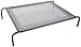 Elevated Dog Bed with Steel Frame, Temp Control - Chew-Proof Pet Cot w/Trampoline Suspended Raised Hammock - Best for Portable in/Out Door Use - Cooling Platform - Large
