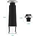 Vremi Wine Preserver - Wine Pump with 4 Wine Vacuum Stoppers - Wine Saver Vacuum Pump and Rubber Wine Stopper Set with Date Markers to Remove Air and Vacuum Seal Open Wine Bottle for 7-10 Days