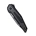 Kershaw Fraxion Folding Pocket Knife (1160) Lightweight, Contemporary 2.75 In. 8Cr13MoV Stainless Steel Blade With G10 Handles, Inset Liner Lock And Reversible Pocket Clip; 1.9 oz.